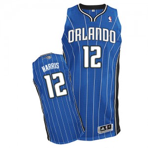 Orlando Magic Tobias Harris #12 Road Authentic Maillot d'équipe de NBA - Bleu royal pour Homme