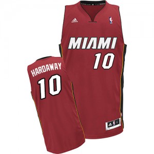 Miami Heat #10 Adidas Alternate Rouge Swingman Maillot d'équipe de NBA en ligne pas chers - Tim Hardaway pour Homme