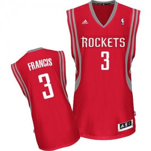 Maillot NBA Rouge Steve Francis #3 Houston Rockets Road Swingman Homme Adidas