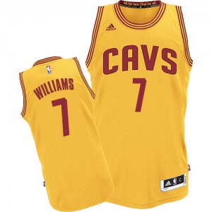 Maillot Authentic Cleveland Cavaliers NBA Alternate Or - #7 Mo Williams - Homme