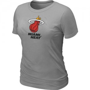 Tee-Shirt NBA Miami Heat Gris Big & Tall - Femme