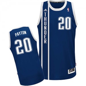 Oklahoma City Thunder #20 Adidas Alternate Bleu marin Swingman Maillot d'équipe de NBA à vendre - Gary Payton pour Homme