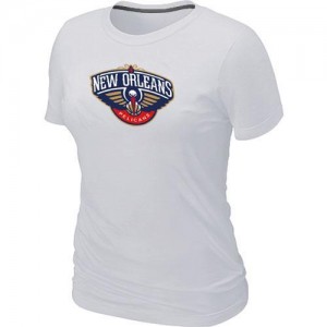 T-shirt principal de logo New Orleans Pelicans NBA Big & Tall Blanc - Femme