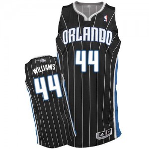 Maillot Authentic Orlando Magic NBA Alternate Noir - #44 Jason Williams - Homme