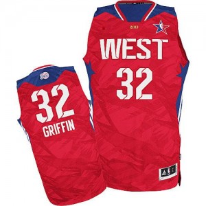 Maillot NBA Authentic Blake Griffin #32 Los Angeles Clippers 2013 All Star Rouge - Homme