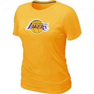 Tee-Shirt Jaune Big & Tall Los Angeles Lakers - Femme