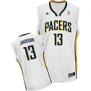 Maillot NBA Swingman Mark Jackson #13 Indiana Pacers Home Blanc - Homme