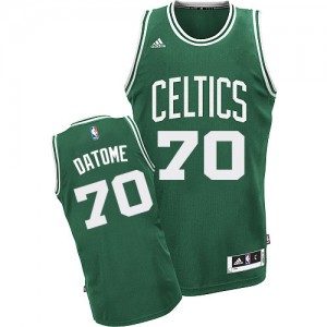 Boston Celtics #70 Adidas Road Vert (No Blanc) Swingman Maillot d'équipe de NBA Promotions - Gigi Datome pour Homme