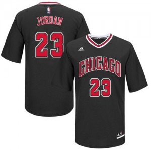 Maillot NBA Swingman Michael Jordan #23 Chicago Bulls Short Sleeve Noir - Homme