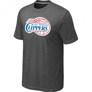 T-shirt principal de logo Los Angeles Clippers NBA Big & Tall Gris foncé - Homme