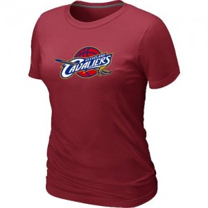Cleveland Cavaliers Big & Tall Tee-Shirt d'équipe de NBA - Rouge pour Femme