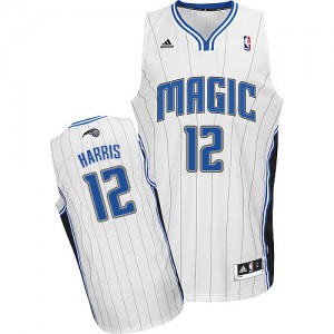 Maillot NBA Orlando Magic #12 Tobias Harris Blanc Adidas Swingman Home - Homme