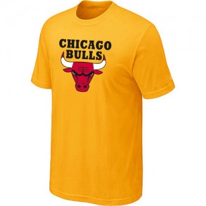 Tee-Shirt NBA Chicago Bulls Big & Tall Jaune - Homme