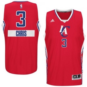 Los Angeles Clippers Chris Paul #3 2014-15 Christmas Day Swingman Maillot d'équipe de NBA - Rouge pour Homme