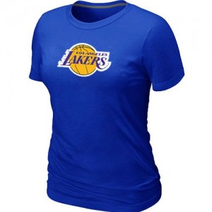 T-shirt principal de logo Los Angeles Lakers NBA Big & Tall Bleu - Femme