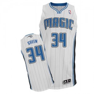 Maillot NBA Authentic Willie Green #34 Orlando Magic Home Blanc - Homme