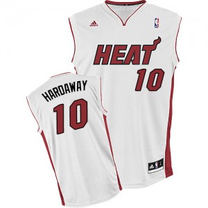 Maillot NBA Miami Heat #10 Tim Hardaway Blanc Adidas Swingman Home - Homme
