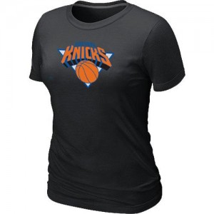 T-shirt principal de logo New York Knicks NBA Big & Tall Noir - Femme