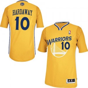 Maillot NBA Authentic Tim Hardaway #10 Golden State Warriors Alternate Or - Homme