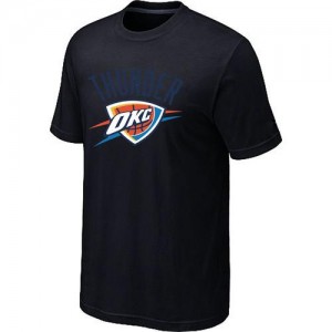 T-shirt principal de logo Oklahoma City Thunder NBA Big & Tall Noir - Homme
