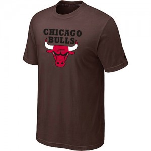 Tee-Shirt NBA Chicago Bulls Big & Tall marron - Homme