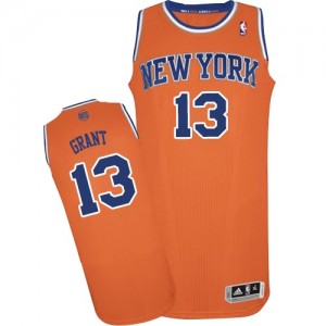 Maillot NBA Authentic Jerian Grant #13 New York Knicks Alternate Orange - Homme