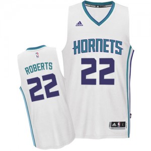 Charlotte Hornets Brian Roberts #22 Home Authentic Maillot d'équipe de NBA - Blanc pour Homme