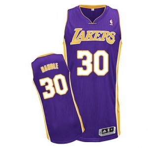 Los Angeles Lakers #30 Adidas Road Violet Authentic Maillot d'équipe de NBA Soldes discount - Julius Randle pour Homme