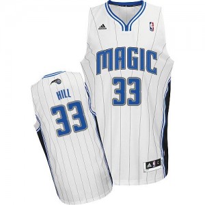 Orlando Magic #33 Adidas Home Blanc Swingman Maillot d'équipe de NBA Expédition rapide - Grant Hill pour Homme