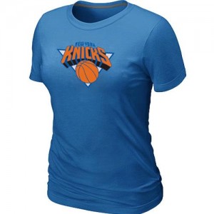 Tee-Shirt NBA New York Knicks Bleu clair Big & Tall - Femme
