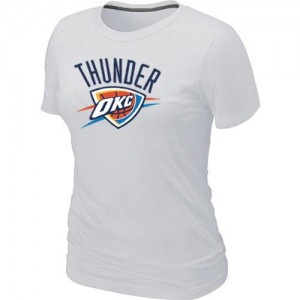 Tee-Shirt NBA Oklahoma City Thunder Big & Tall Blanc - Femme