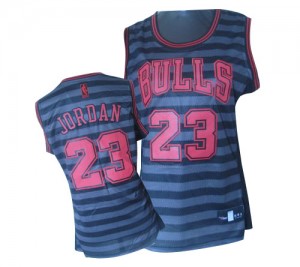 Maillot Adidas Gris noir Groove Authentic Chicago Bulls - Michael Jordan #23 - Femme