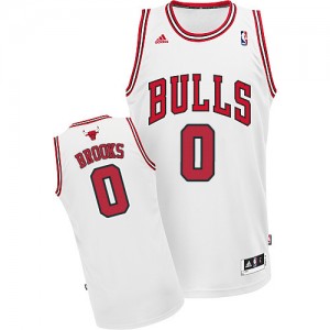 Maillot Swingman Chicago Bulls NBA Home Blanc - #0 Aaron Brooks - Homme