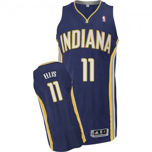 Maillot Authentic Indiana Pacers NBA Road Bleu marin - #11 Monta Ellis - Homme