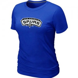 T-shirt principal de logo San Antonio Spurs NBA Big & Tall Bleu - Femme
