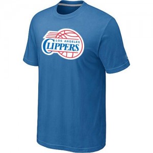 T-shirt principal de logo Los Angeles Clippers NBA Big & Tall Bleu clair - Homme