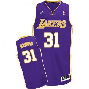 Maillot Swingman Los Angeles Lakers NBA Road Violet - #31 Kurt Rambis - Homme