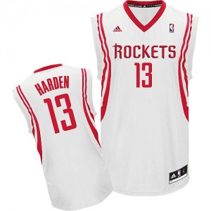 Maillot Adidas Blanc Home Swingman Houston Rockets - James Harden #13 - Homme