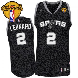 San Antonio Spurs #2 Adidas Crazy Light Finals Patch Noir Swingman Maillot d'équipe de NBA Soldes discount - Kawhi Leonard pour Homme