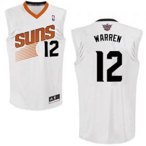 Maillot Adidas Blanc Home Authentic Phoenix Suns - T.J. Warren #12 - Homme