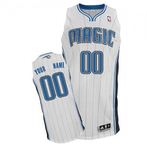Maillot NBA Orlando Magic Personnalisé Authentic Blanc Adidas Home - Enfants