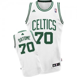 Boston Celtics #70 Adidas Home Blanc Swingman Maillot d'équipe de NBA Remise - Gigi Datome pour Homme