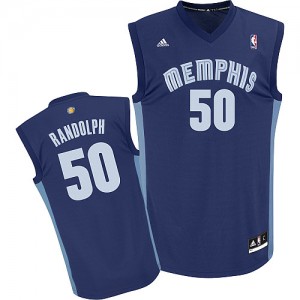 Maillot Adidas Bleu marin Road Swingman Memphis Grizzlies - Zach Randolph #50 - Homme