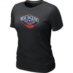 New Orleans Pelicans Big & Tall Tee-Shirt d'équipe de NBA - Noir pour Femme