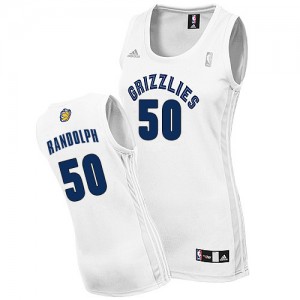Memphis Grizzlies Zach Randolph #50 Home Swingman Maillot d'équipe de NBA - Blanc pour Femme
