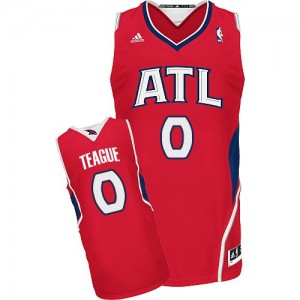 Maillot Swingman Atlanta Hawks NBA Alternate Rouge - #0 Jeff Teague - Homme