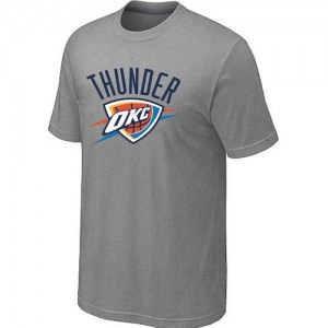 Oklahoma City Thunder Big & Tall Tee-Shirt d'équipe de NBA - Gris pour Homme