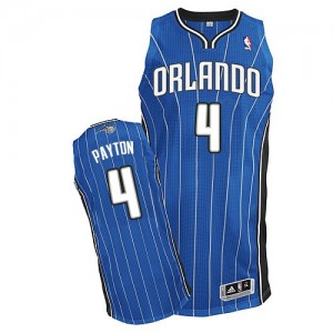 Orlando Magic #4 Adidas Road Bleu royal Authentic Maillot d'équipe de NBA Vente pas cher - Elfrid Payton pour Homme