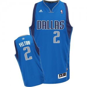 Maillot Swingman Dallas Mavericks NBA Road Bleu royal - #2 Raymond Felton - Homme