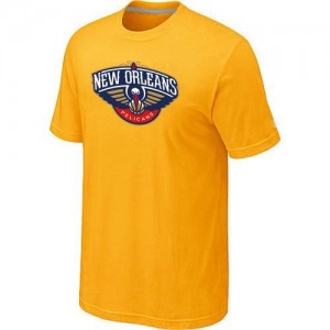 T-shirt principal de logo New Orleans Pelicans NBA Big & Tall Jaune - Homme